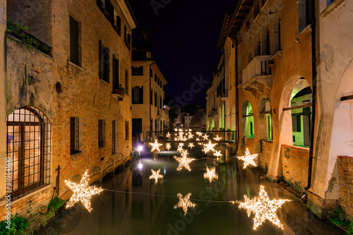 Stelle e luci di natale a Treviso, Canale dei Buranelli