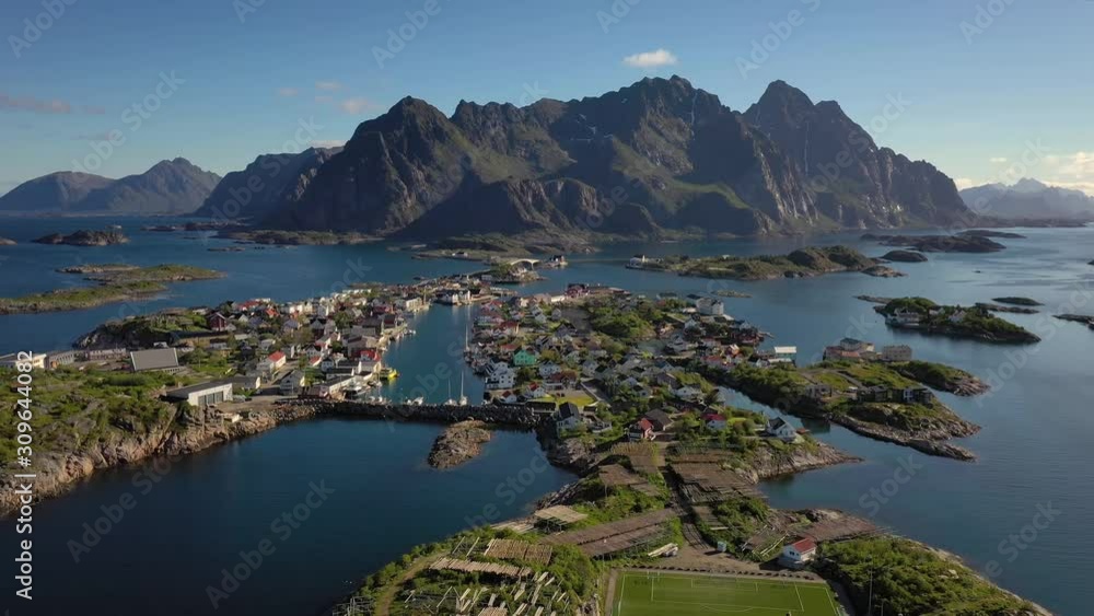 Henningsvaer Lofoten is an archipelago in the county of Nordland, Norway. Henningsvaer Lofoten is an archipelago in the county of Nordland, Norway.
