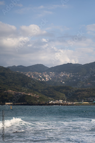 Coastal Mountain City Shot