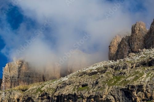 Sella group in the Dolomites