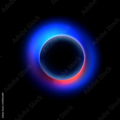 Abstract image of eclipse 