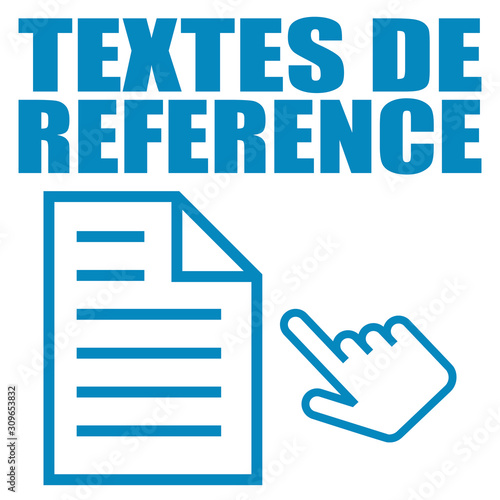 Logo textes de référence.