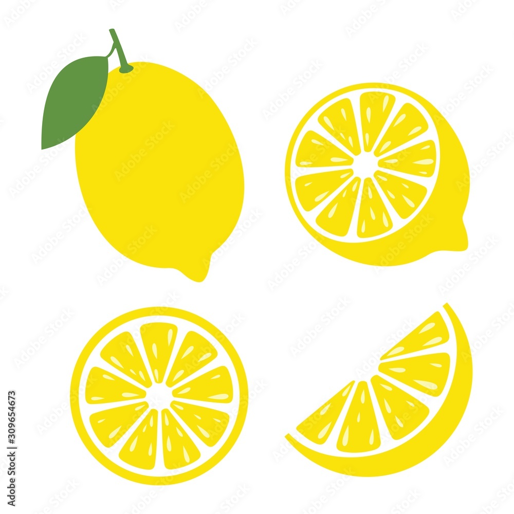 Lemon Icon Vector