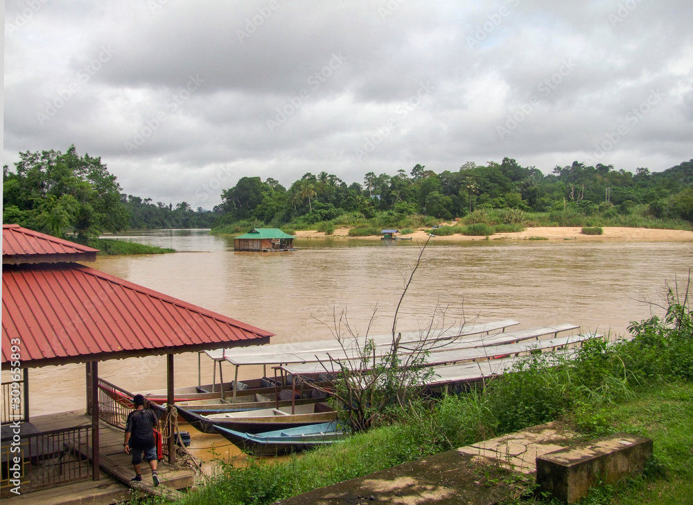 Fototapeta premium Pahang River in Malaysia