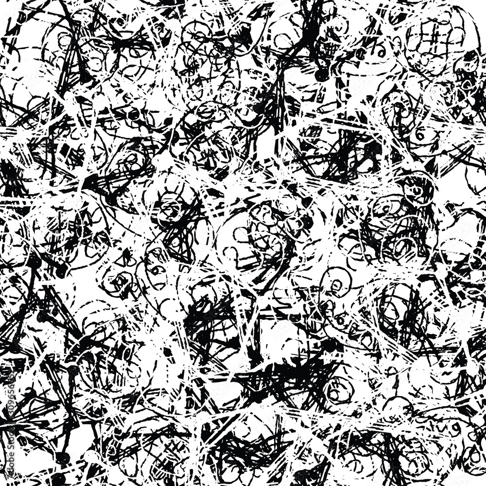 Fototapeta premium Abstract seamless background. Vector pattern of repetitive