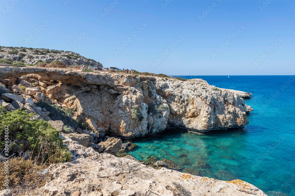 cape greco panorama, sea, sky, Ayia Napa, Cyprus