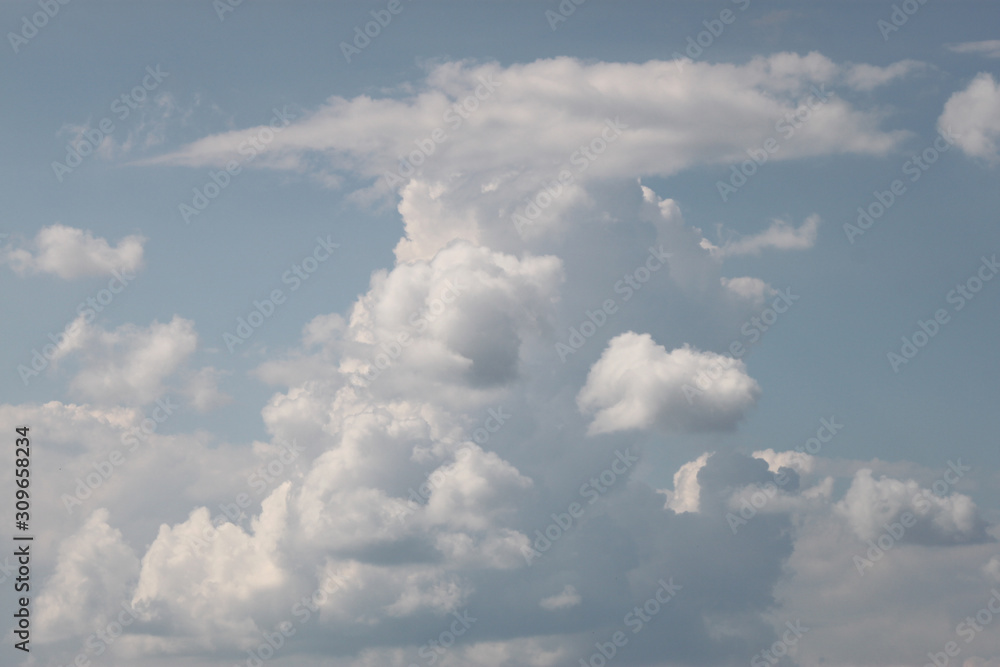 Sky with clouds close up background texture Sky with clouds close up background texture