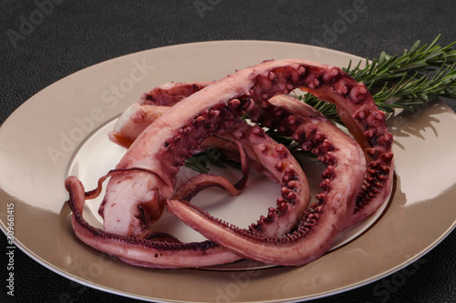 Fototapeta Naklejka Na Ścianę i Meble -  Tasty Octopus tentacles