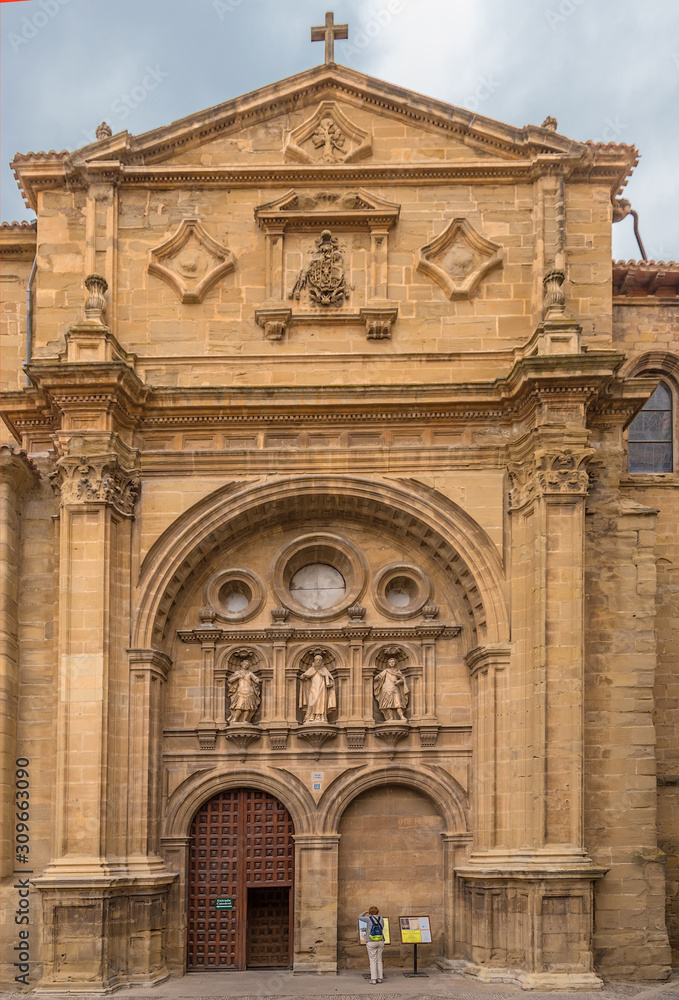Santo Domingo de la Calzada, Spain. Cathedral Portal