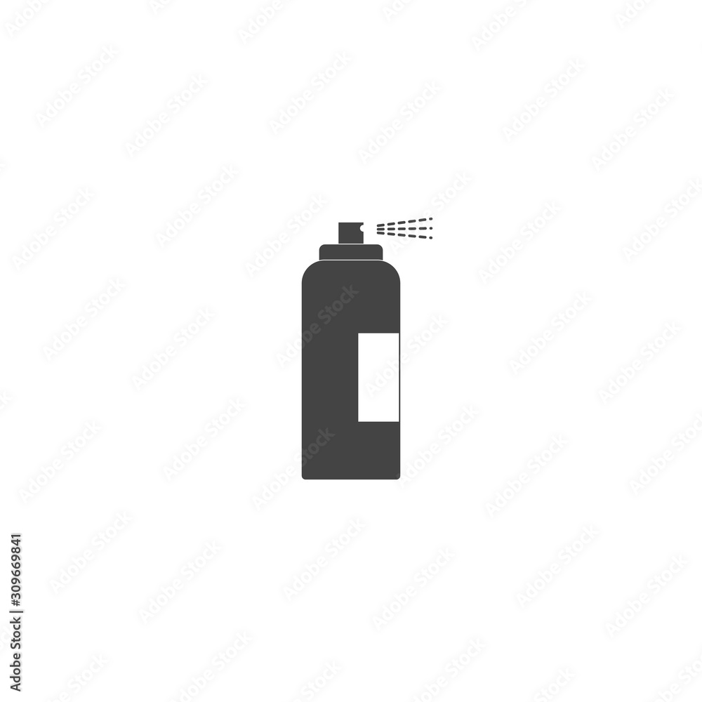 Spray icon on white isolated background. Spray icon on white isolated background.