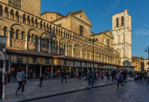A walk in the old center of Ferrara © emmanuelebaldassarre