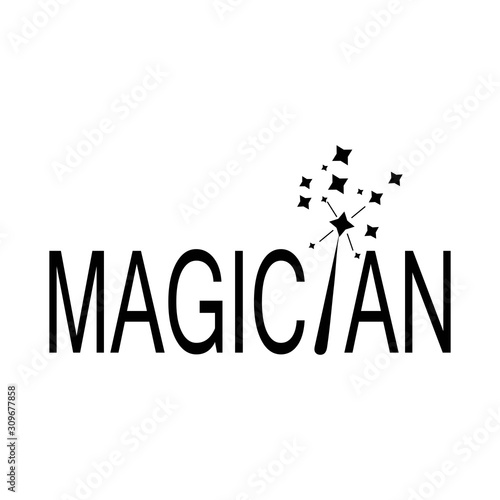 magic logo vector