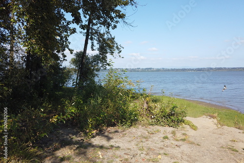 Vancouver Lake in Vancouver, Washington, USA