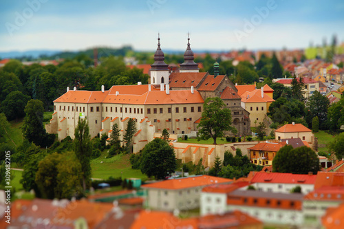 St. Procopius Basilica, jewish part of Trebic, Czech Republic