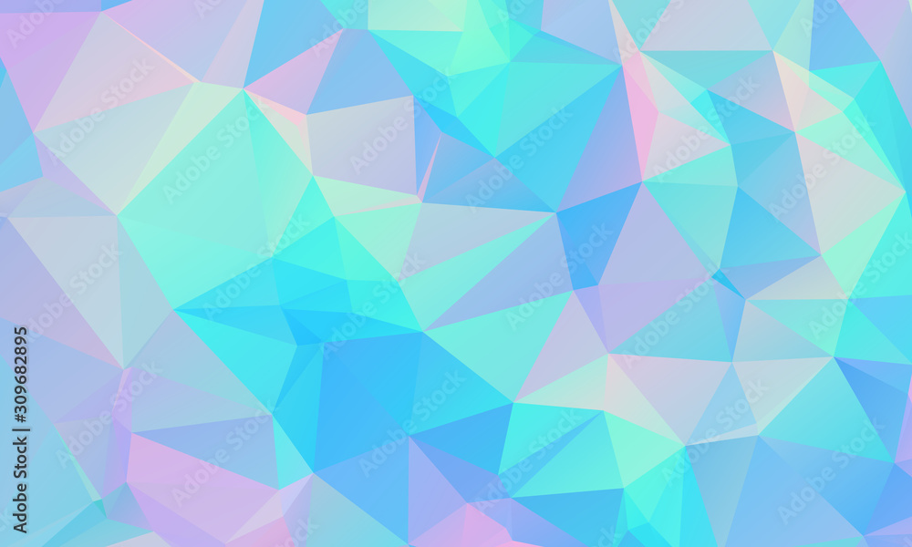 Low poly grid holographic triangles background Low poly grid holographic triangles background