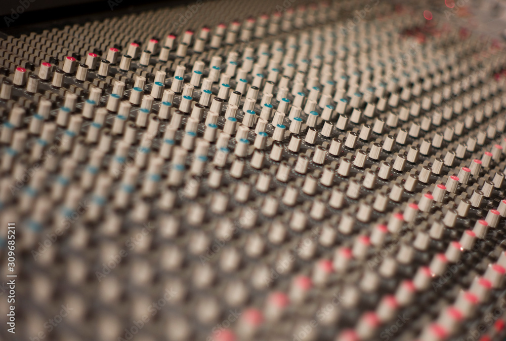 mixing console mixing console
