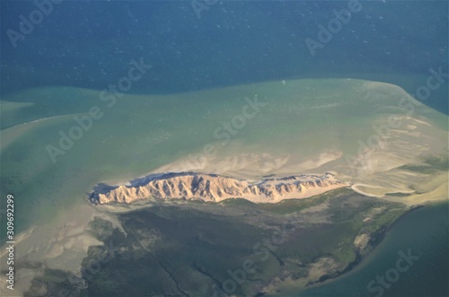 Dragon Island near the city of Dakhla Morocco photo