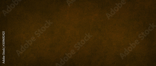 Brown concrete wall texture background with space for text or image