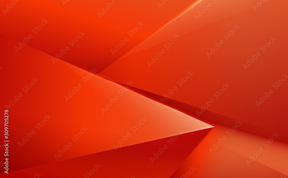 Abstract red and orange polygonal pattern luxury background Abstract red and orange polygonal pattern luxury background
