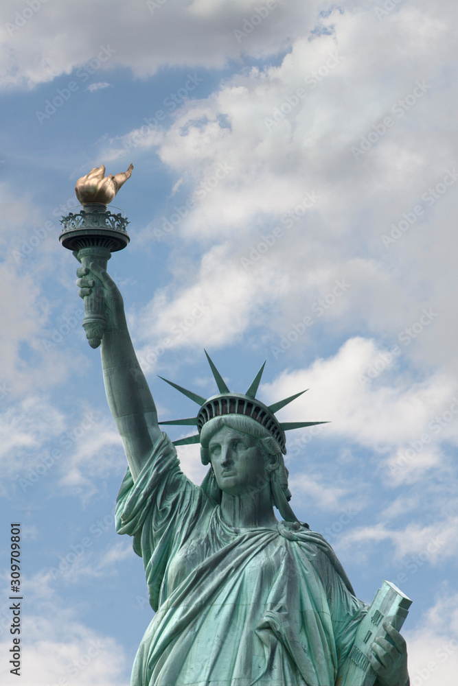 Fototapeta premium lady liberty in new york city USA America
