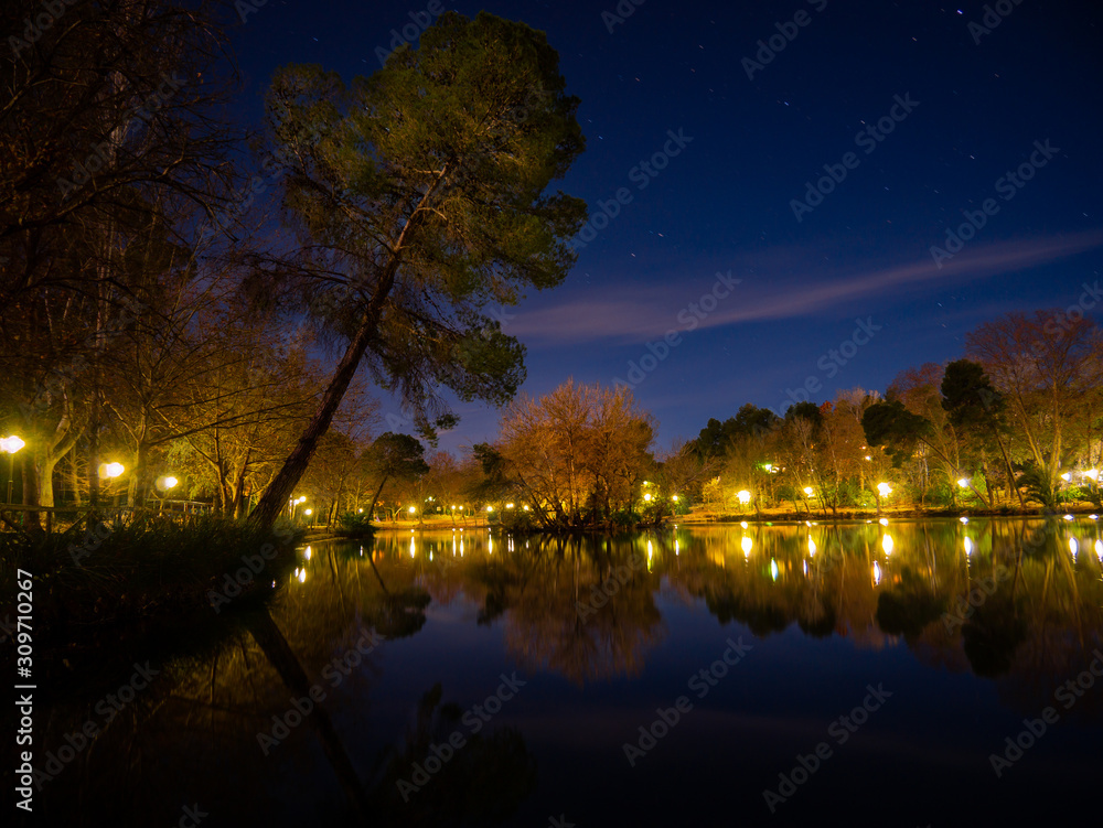 Sweet Lake in Anna's Albufera at night