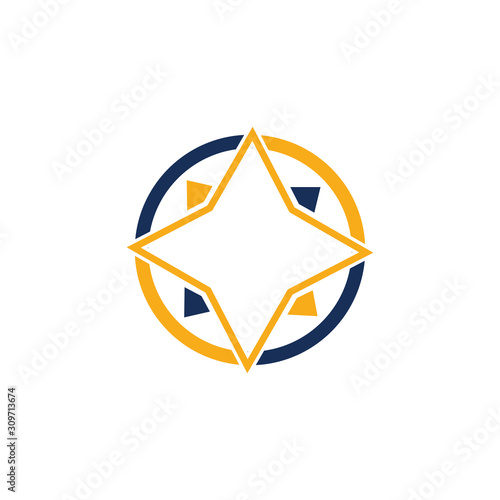  compas logo and symbol vectors