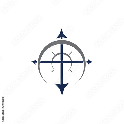  compas logo and symbol vectors