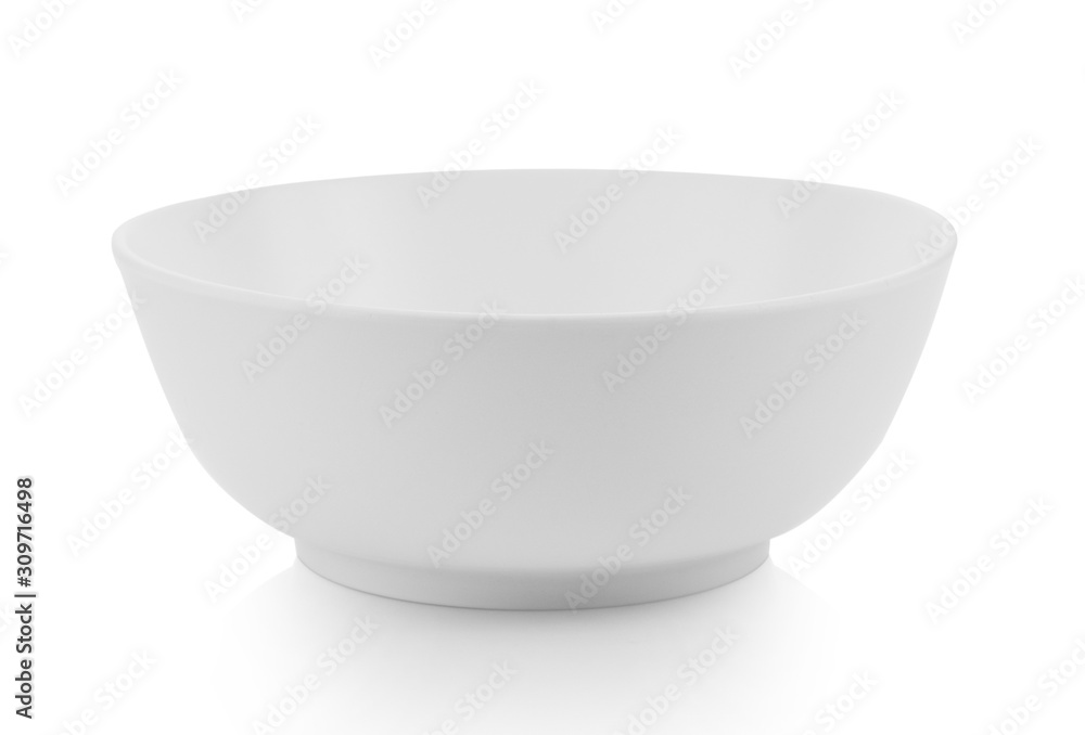white bowl isolated on white background white bowl isolated on white background