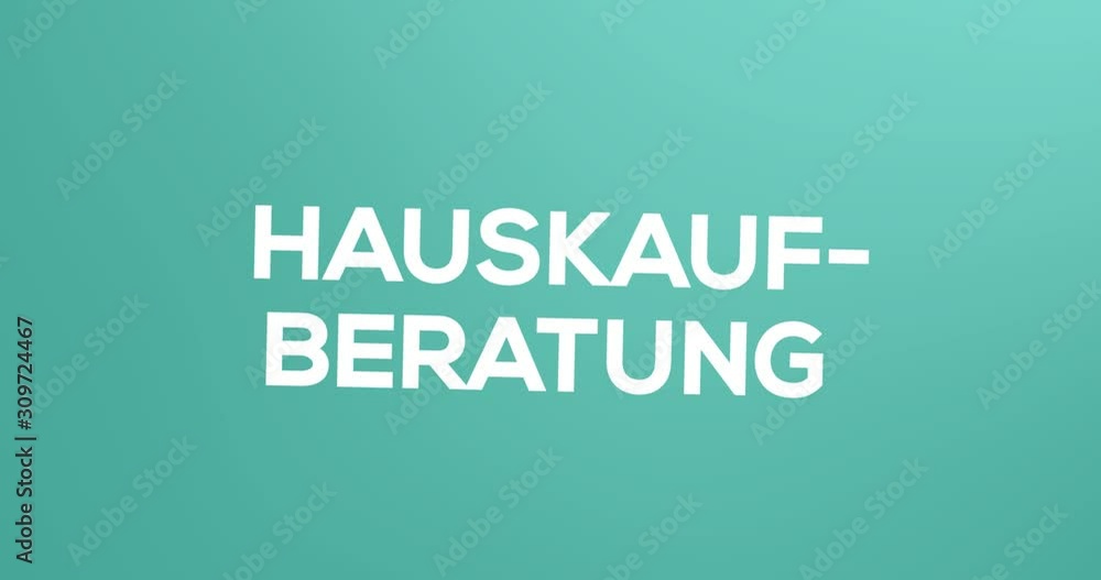 Baugutachter - Textanimation für Blog, Soziale Medien oder Website. Werbung/Marketing für Gutachter für Immobilien. Hintergrund türkis Baugutachter - Textanimation für Blog, Soziale Medien oder Website. Werbung/Marketing für Gutachter für Immobilien. Hintergrund türkis