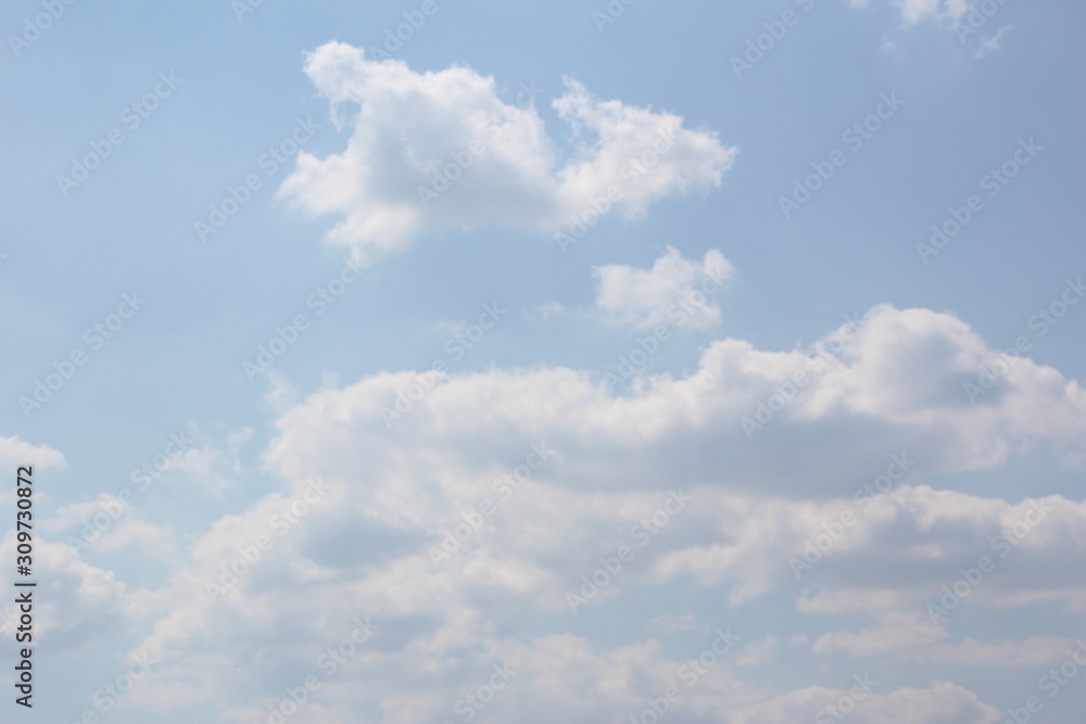 Fototapeta premium blue sky with clouds