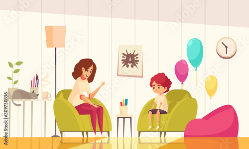Psychology  Children Therapy Composition 