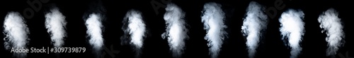 Smoke black &white for background