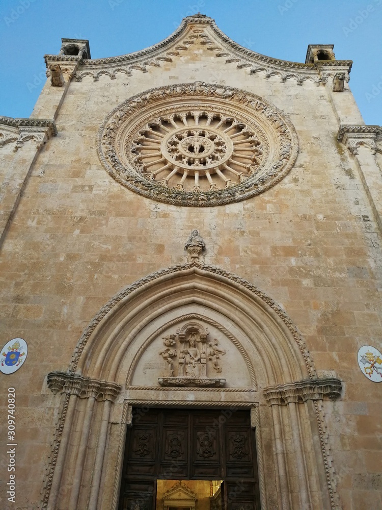 Fototapeta premium Ostuni - Entrata della Cattedrale
