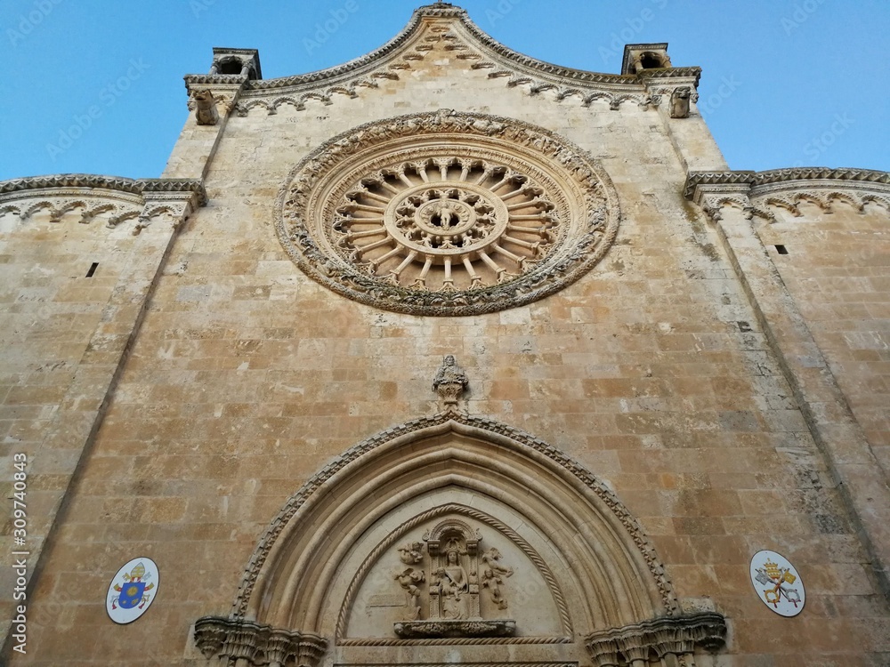 Ostuni - Facciata della Cattedrale Ostuni - Facciata della Cattedrale
