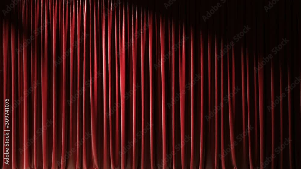 Theater curtains or drapes background with spotlights. Theater curtains or drapes background with spotlights.