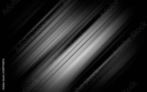 abstract black and silver are light gray with white the gradient is the surface with templates metal texture soft lines tech diagonal background black dark sleek clean modern.