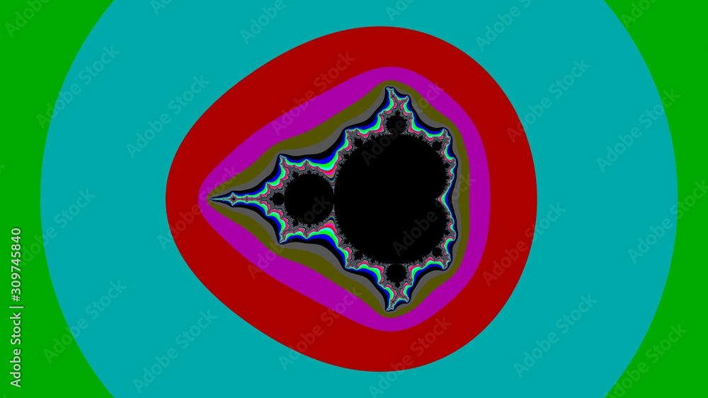 Colour fractal background Colour fractal background