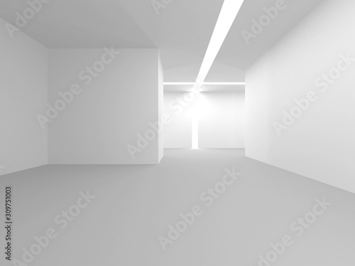 Wallpaper Mural Futuristic White Architecture Design Background Torontodigital.ca