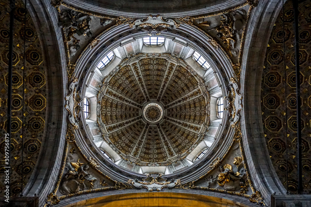 Church dome from the inside Church dome from the inside