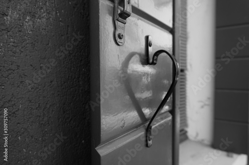 Shadow completing the heart