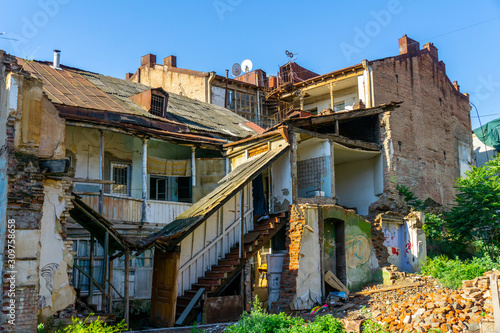 Architecture of the Old town. Tbilisi, Georgia