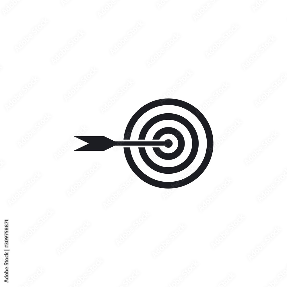 Target icon vector