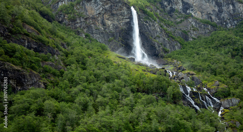 Waterfall in Norway