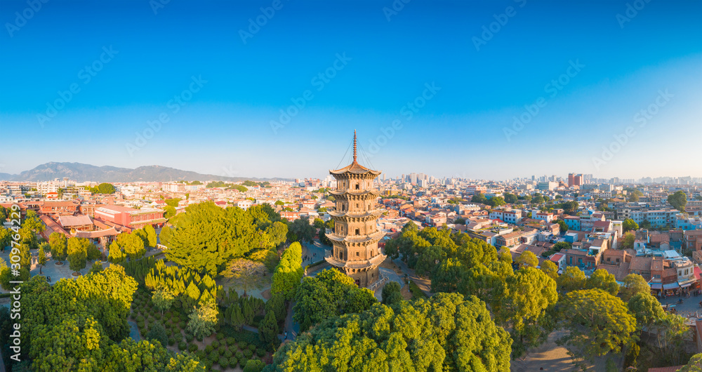 Kaiyuan temple in the old town of quanzhou city, fujian province, China