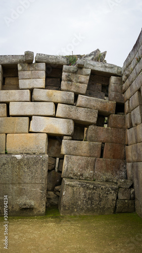 Fototapeta Naklejka Na Ścianę i Meble -  Sacred Square, from the city of Machu Picchu, Cusco, Peru