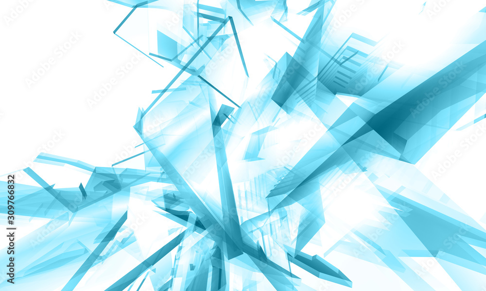 Fototapeta premium Abstract illustration