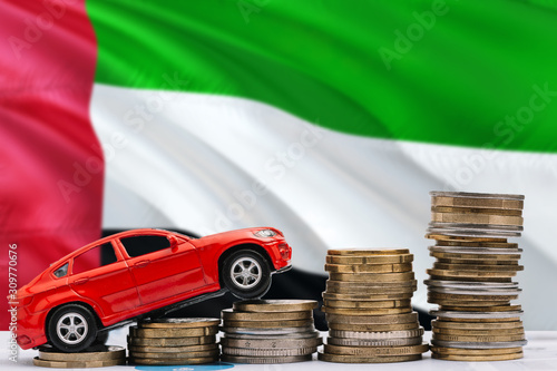 Canvas Print United Arab Emirates savings concept