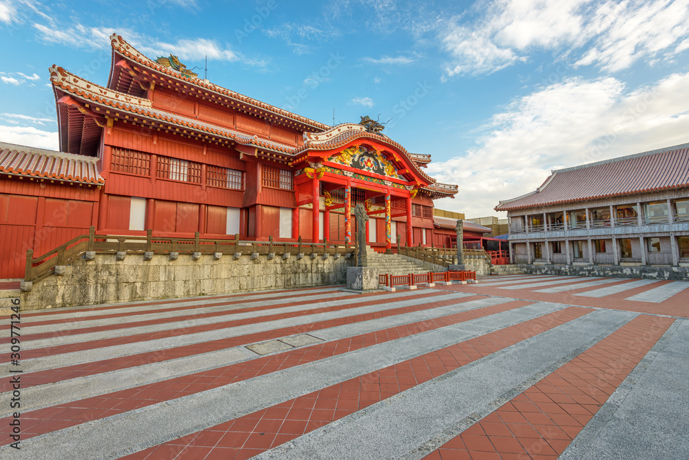 Historic Shuri Castle of Okinawa, Japan Historic Shuri Castle of Okinawa, Japan