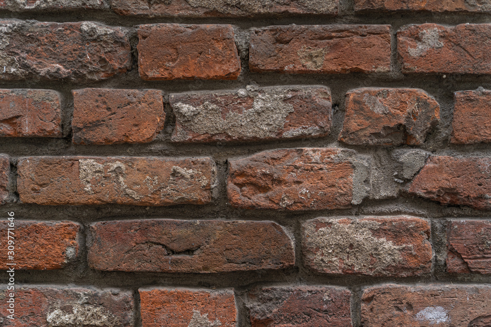 old red brick wall background old red brick wall background