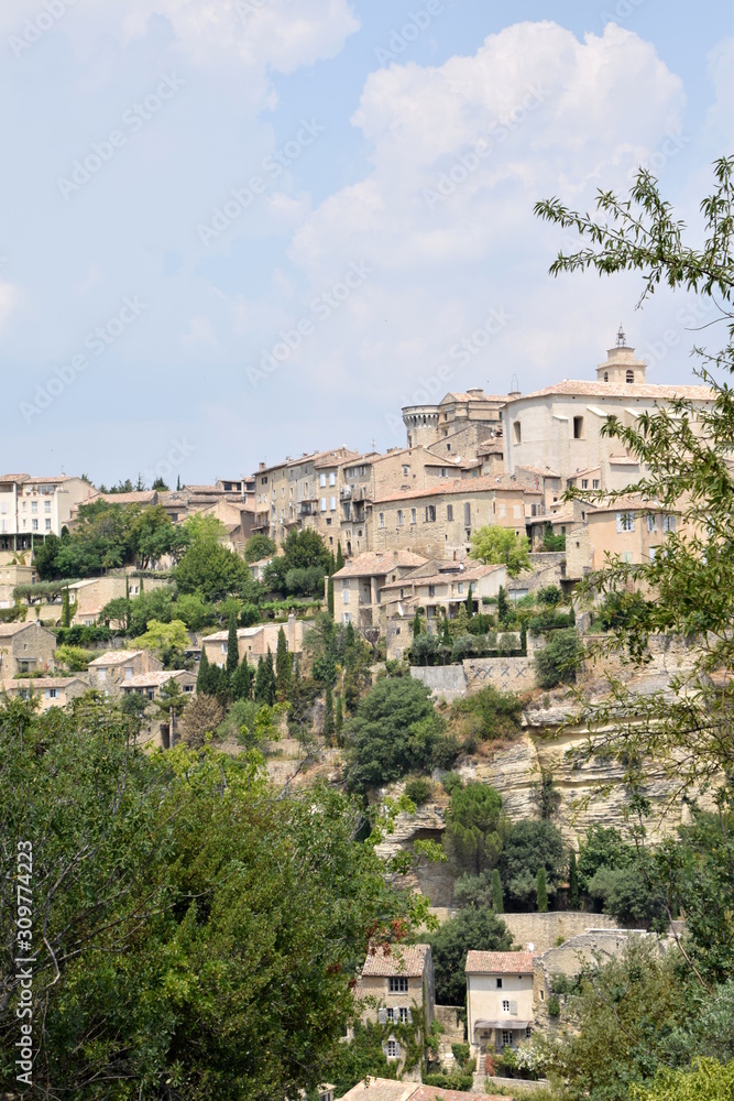 Fototapeta premium ancient village Gordes in southern France, Provence